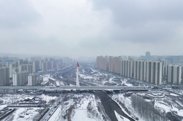 西寧迎來(lái)降雪