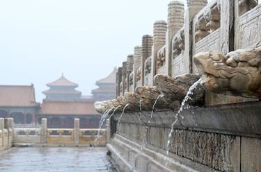 故宮600年排水系統抵御暴雨襲擊