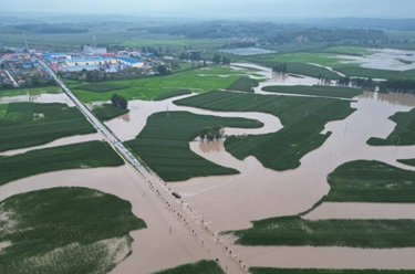 受強(qiáng)降雨影響吉林省舒蘭市轉(zhuǎn)移人口12550人