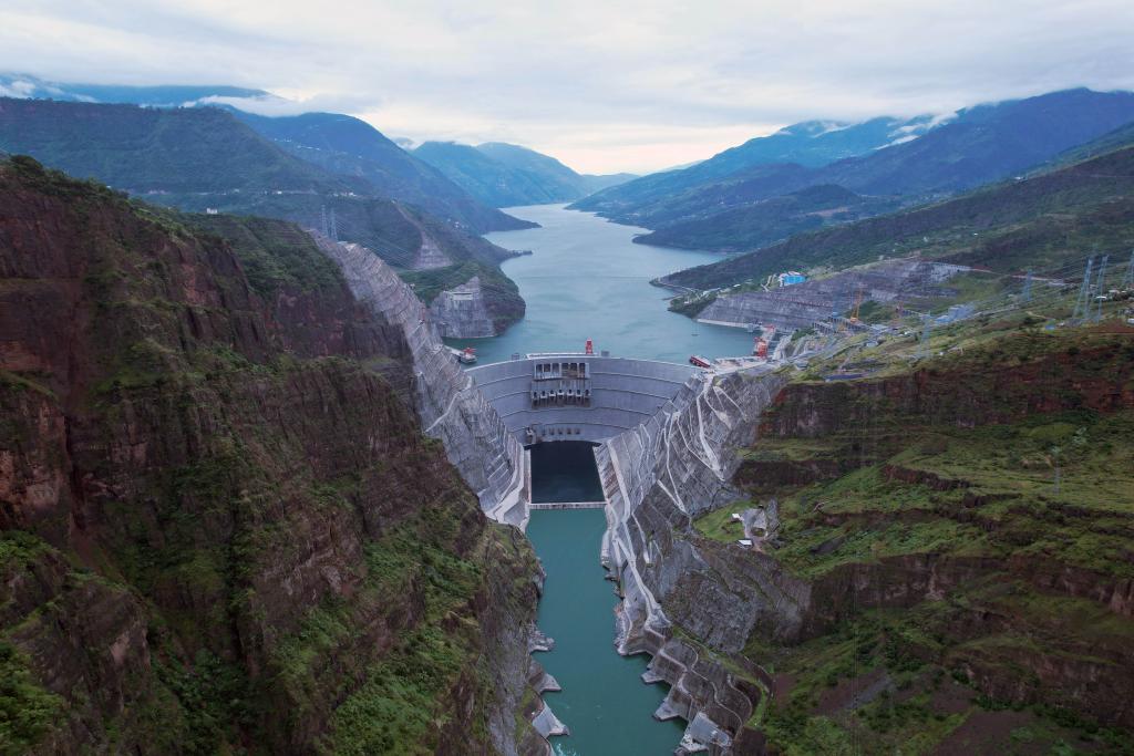 白鶴灘水電站累計發電量突破1000億千瓦時