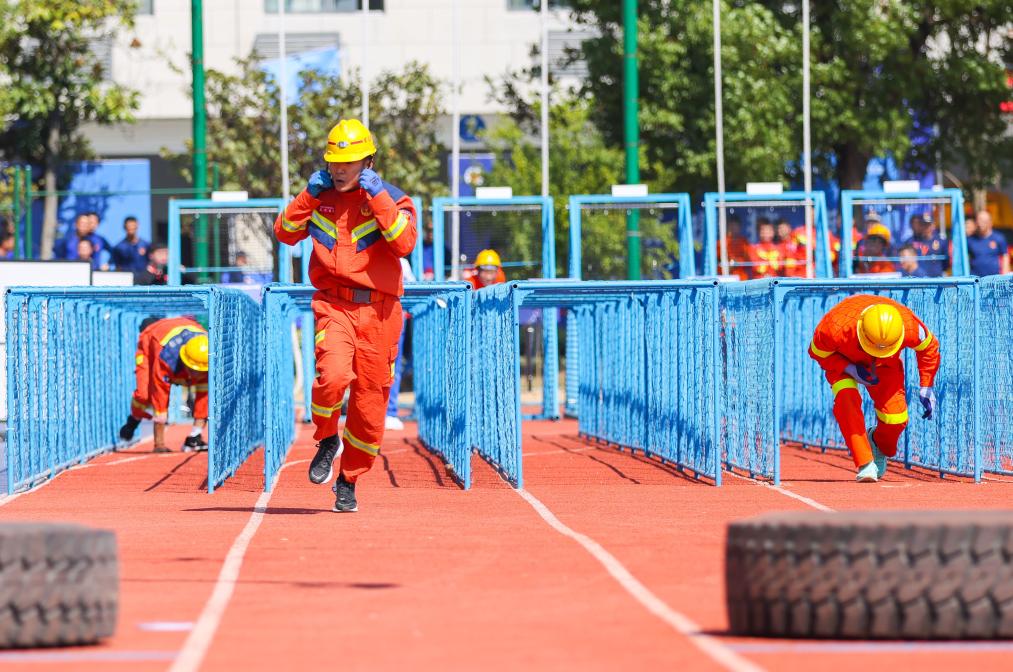 礦山救援技術(shù)大比拼