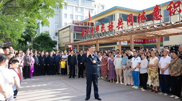 學習進行時丨總書記寧夏考察這一幕，讓人想到這個經典比喻