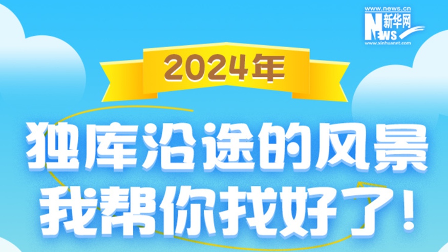 獨庫沿途的風景，我幫你找好了！