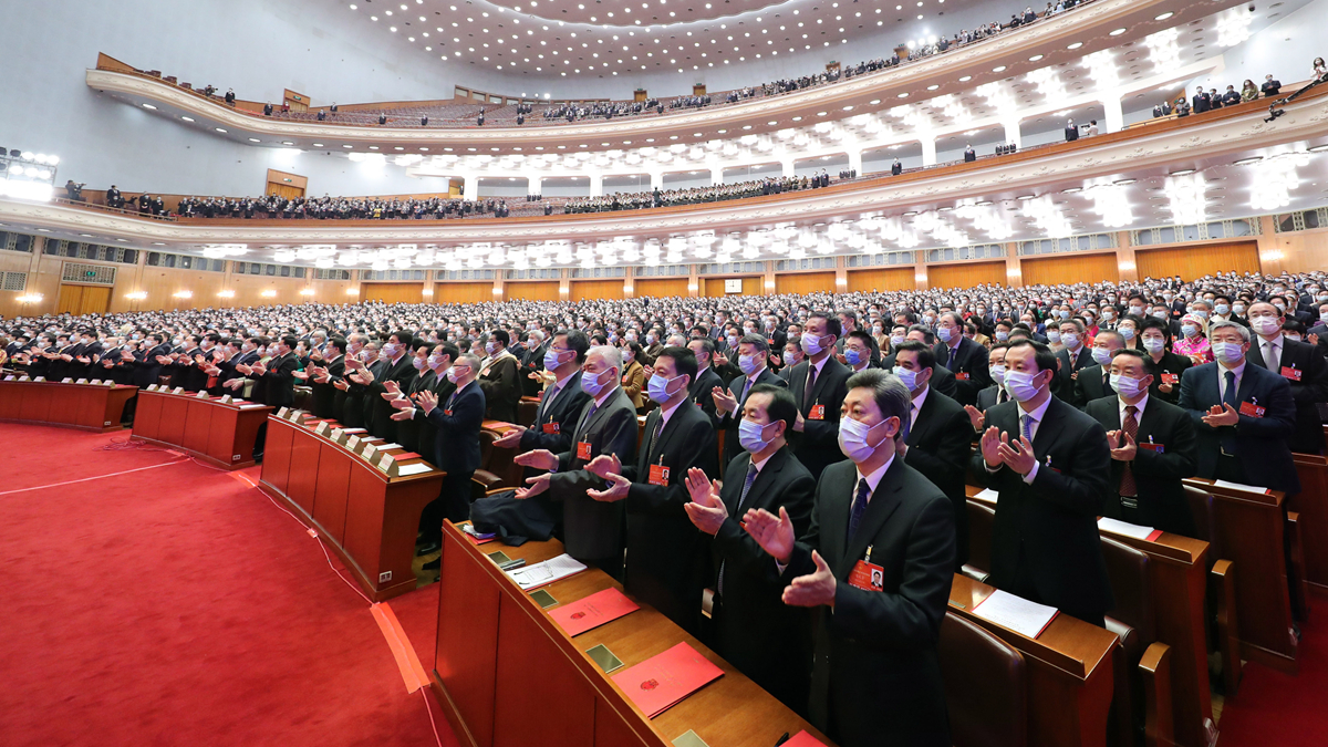 十三屆全國人大五次會議舉行閉幕會